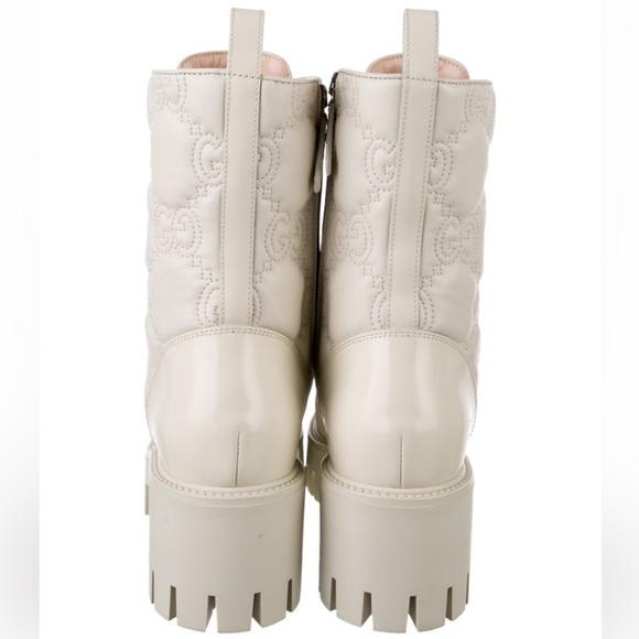 Gucci GG Logo Leather boots - Picture 4 of 5